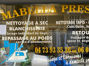 Devanture de Mabella Pressing à Clermont-Ferrand